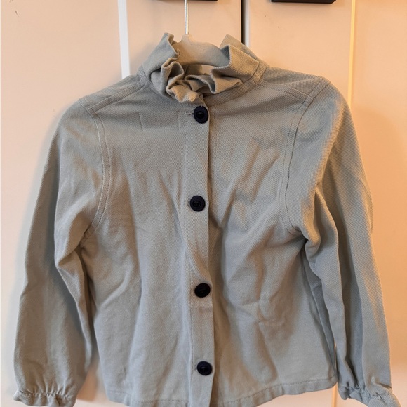 Giraffe Ruffle Neck Top - Picture 3 of 4